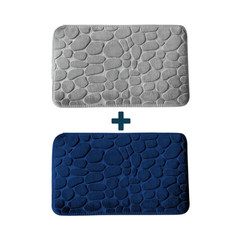 Tapete para Banheiro Antiderrapante Swan Bathroom - Compre 1 Leve 2