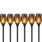Luminária LED Solar Estilo Tocha para Jardim - SwanLight