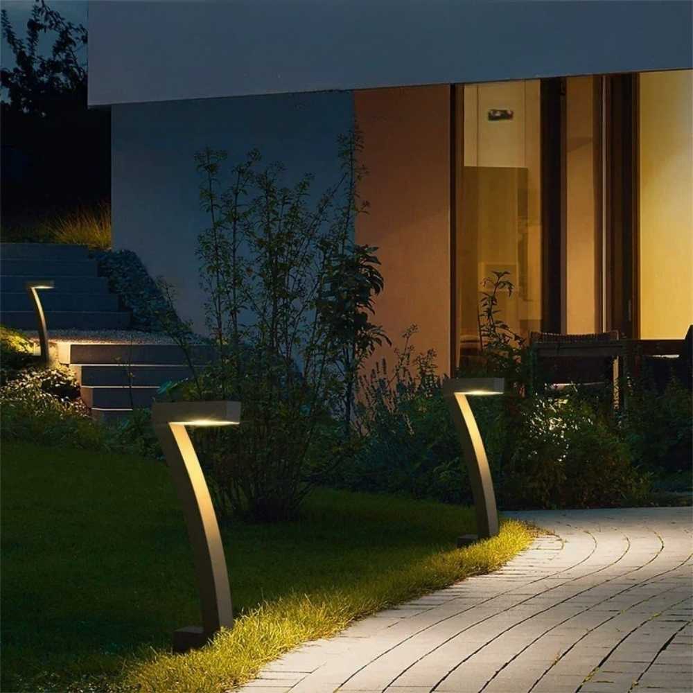 Luminária Solar LED para Caminhos - Ilumine exteriores