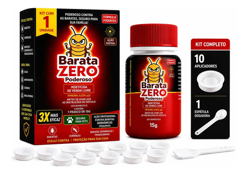 Isca Para Baratas Poderoso Uso Doméstico