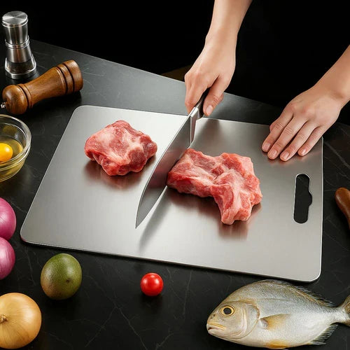 InoxClean - Tábua de Cozinha de Titanium Antibacteriana - Entrega Grátis
