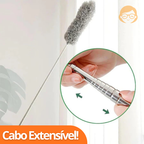 CleanFlex - Espanador de 2,8M Perfeito Para Limpezas no Alto - Entrega Grátis