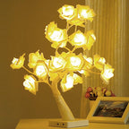Luminária Led Rosas Encantadas - Luz de Fadas