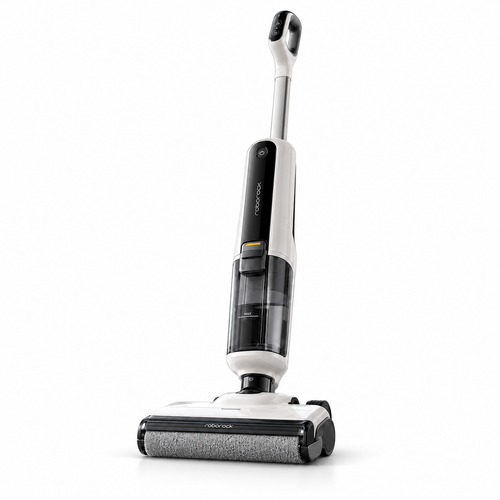 Aspirador de Pó Vertical Roborock F25 RT 3 em 1 – Aspira, Lava e Seca | Sem Fio com Autolimpeza