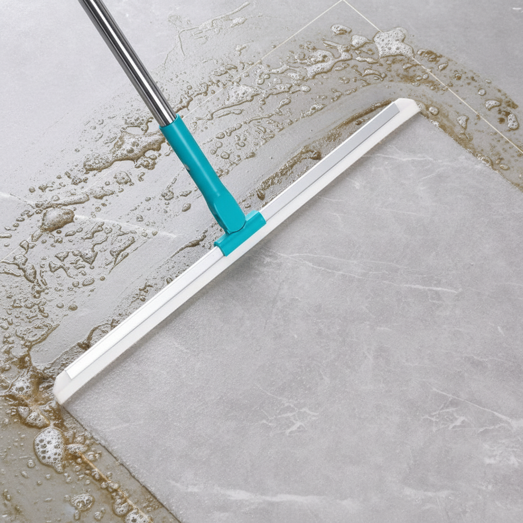 RodoFlex - Rodo Com Cerdas em Silicone Multiuso 3 em 1 Seca Varre e Pega Pelos Sem Esforço - Entrega Grátis