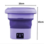 UltraClean - Mini Máquina de Lavar Elétrica Portátil Com Cesto Centrífuga - Entrega Grátis