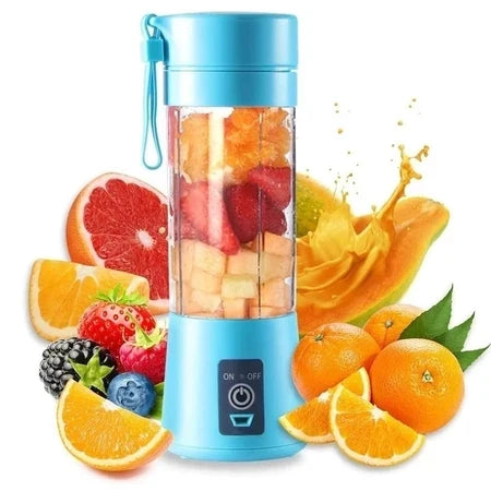 BlenderMini - Mini Liquidificador Portátil Recarregável 6 Laminas - Entrega Grátis