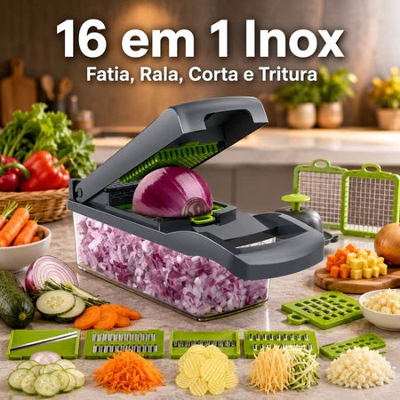 UltraCut - Cortador Multifuncional de Legumes Frutas e Vegetais - Entrega Grátis