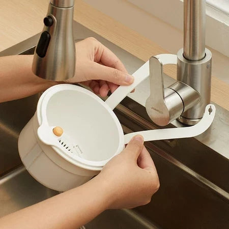 FiltroClean - Filtro De Resíduos Com Botão Ejetor Para Torneira de Cozinha - Entrega Grátis