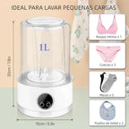 WashClean - Mini Máquina de Lavar Ideal Para Peças Íntimas - Entrega Grátis