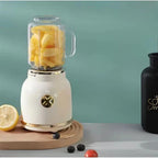 BlenderMix - Mini Liquidificador Portátil Com 10 Lâminas + Brindes Copo Caneca Canudo - Entrega Grátis